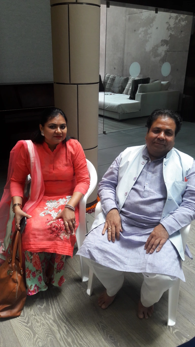 Portrait in traditional attire