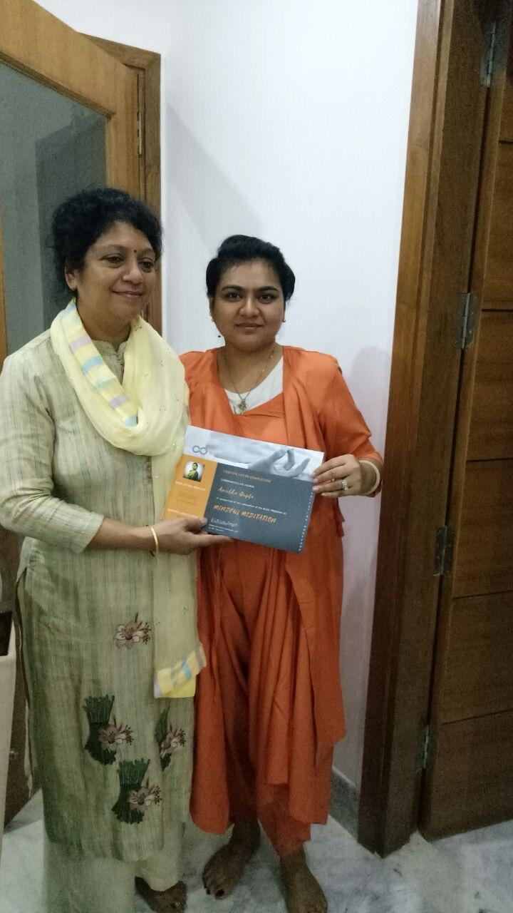 A moment of connection and healing